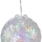 6" MultiColor LED Hanging Crystal Sphere Outdoor Decoration